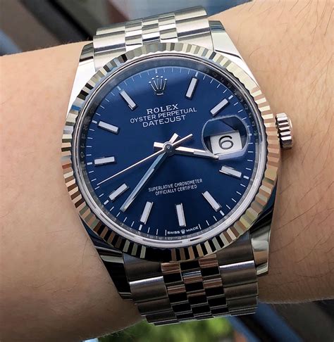 rolex datejust 36 on wrist men|rolex datejust 36 men's.